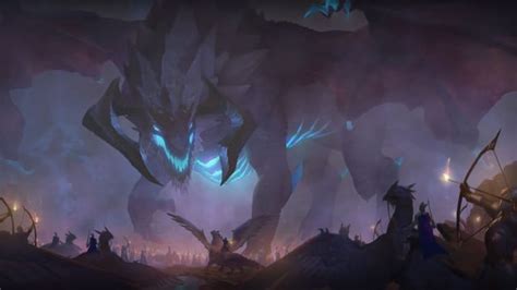 Elder Dragon Lvl 1& 2 Artworks - Legends of Runeterra : r ...