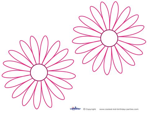 3 Best Images Of Free Spring Flower Stencils Printable Stencil