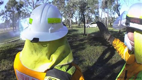 Nsw Rfs Region North Exercise 2015 Structure Fire Scenario Youtube