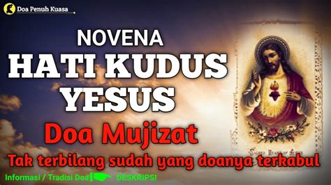 Novena Hati Kudus Yesus Doa Mujizat Doa Yang Tidak Pernah Gagal