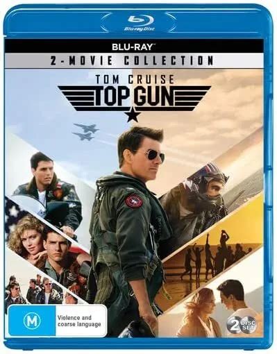 Top Gun Top Gun Maverick Blu Ray Tom Cruise Movie Collection