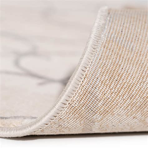 Tapis Beige Design Brillant En Polyester Graphique Aubange