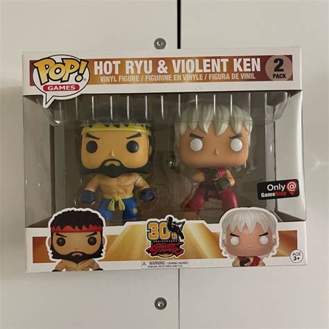 Funko Toys Funko Pop Street Fighter Two Pack Hot Ryu And Violent