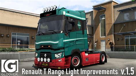 Renault T Light Improvements V 1 5 1 39 1 40 05 02 21 ETS2 Mods