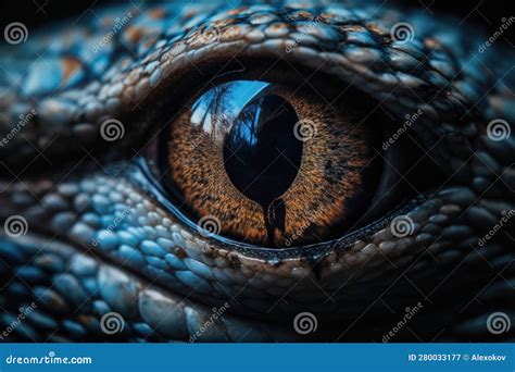 Animal Eye Close-Up Cinematic Shot for Posters and Web Design Stock ...