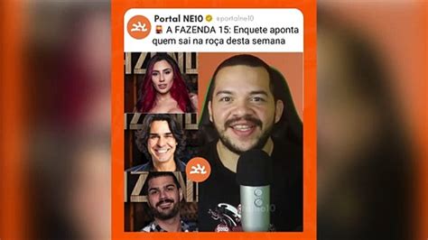 Andr Gon Alves Alicia X E Shayan Na Ro A Enquete Aponta Quem Sai Da