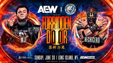 MJF y Hechicero se enfrentarán en AEW x NJPW Forbidden Door III