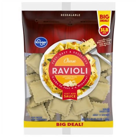 Kroger Cheese Ravioli 48 Oz Kroger