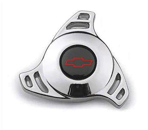 Ecklers Air Cleaner Cover Wing Nut Spinner Shape Chrome