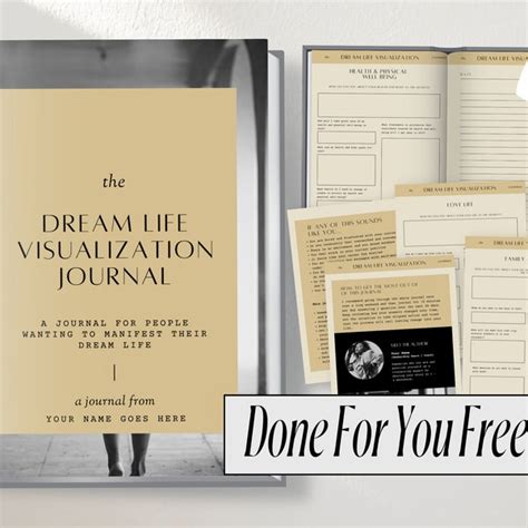 Dream Life Visualization Journal - Etsy