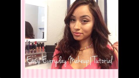 Easy Everyday Makeup Tutorial Youtube