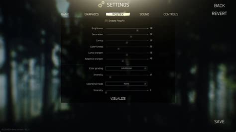 Pestily tarkov graphics settings