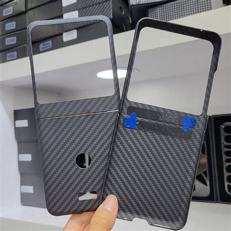 For Motorola Razr Plus 5G 2023 Aramid Carbon Fiber Shockproof Case