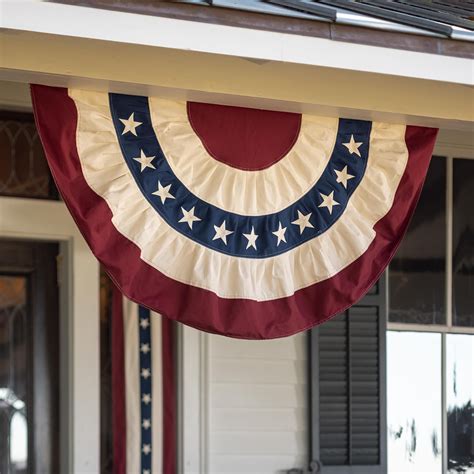 Our Patriotic American Flag Bunting Makes It Easy To Add Star Spangled