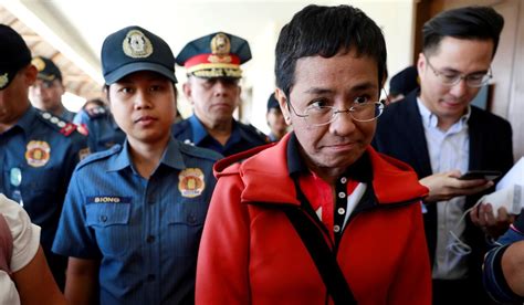 Maria Ressas Nobel Peace Prize Win President Duterte Silent As