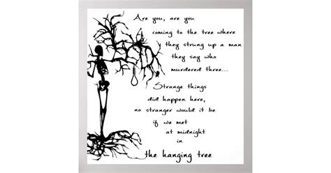 The Hanging Tree Poster Zazzle