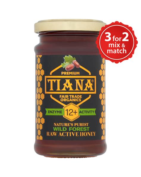 TIANA Pure Raw Forest Honey With Enzyme Diastase 12