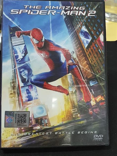 (DVD) The Amazing Spider-Man 2, Hobbies & Toys, Music & Media, CDs ...