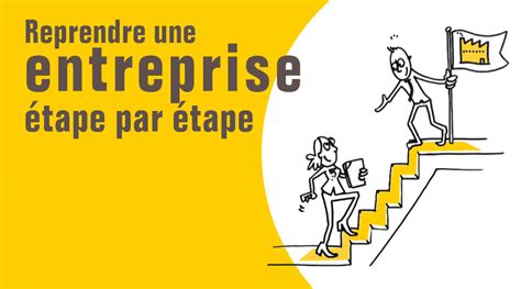 Infographie les 10 étapes de la reprise d entreprise