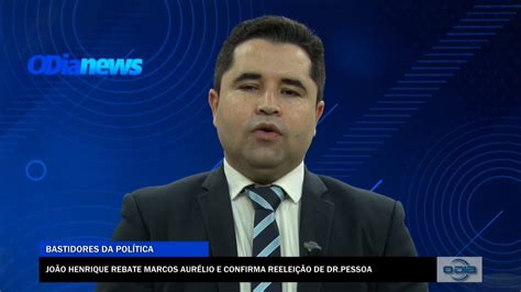 Debates entre Marcos Aurélio e João Henrique sobre reeleição de Dr