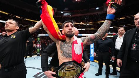 Ilia Topuria el primer español campeón del mundo de UFC que dio sus