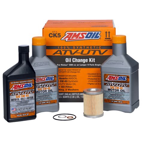 Amsoil Adds W Option To Oil Change Kits For Can Am