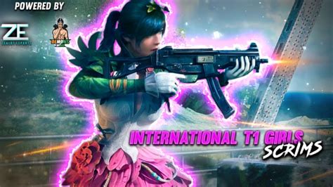 Hindi NATIONAL T1 Girls Scrims Presented By Zealot Esports And DOW