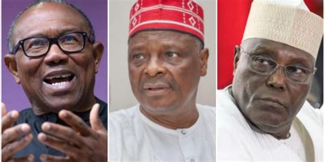 Move Ongoing To Unite Atiku Peter Obi Kwankwaso For New Mega Movement