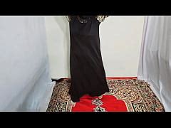 Arabic Sexy Hot Girl Dancing Erotically Wearing Black Hijab In Home Desi Indian Slut Amrozia