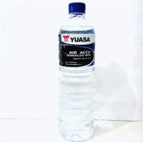 Jual Air Aki Yuasa 1 Liter Untuk Tambahan Cairan Accu Basah Motor Mobil