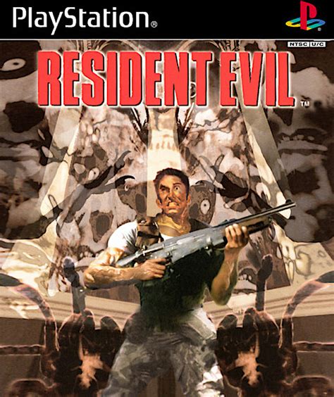 Resident Evil Pal Ps1 Front Back Replacement Box Art Case Insert Cover