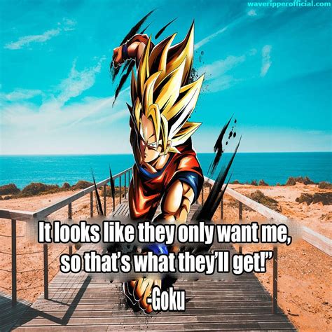 16 Inspirational Goku Quotes Out Of This World Waveripperofficial