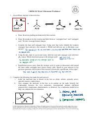 Week 3 Discussion Worksheet Pdf CHEM 232 Week 3 Discussion Worksheet