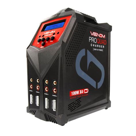 Venom Pro Quad 100W 7A 4 Port AC DC LiPo LiHV NiMH Battery Balance