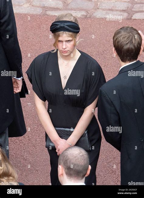 Windsor England UK 19 September 2022 Lady Louise Windsor Arrives