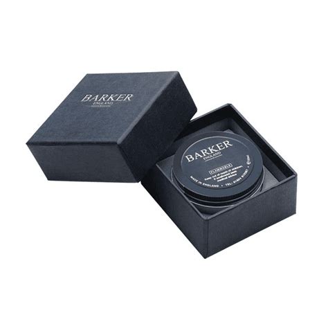 Barker Premium Black Boxed Shoe Cream