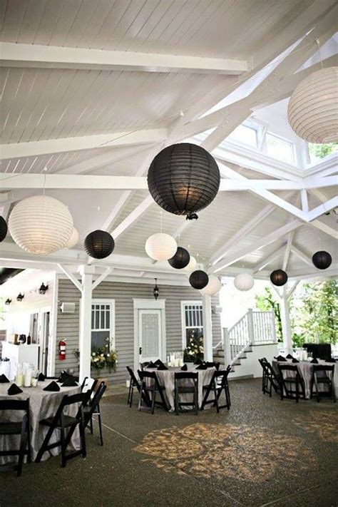 10 Paper Lanterns To Make Any Wedding Venue More Fun Black And White