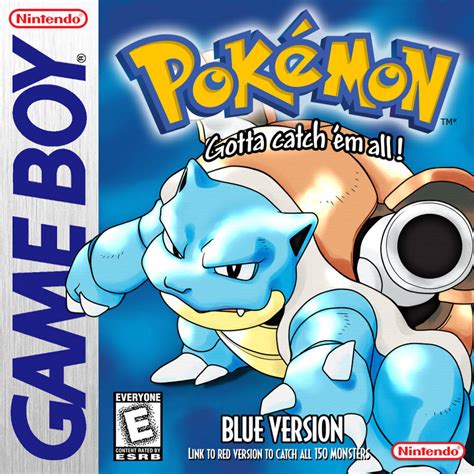 Pokemon Blue Version Game Boy Hq Box Art By Jadelune On Deviantart