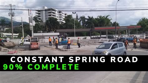 Constant Spring Road 90 Complete Constant Spring Rd Major Rd Improvement Project Latest