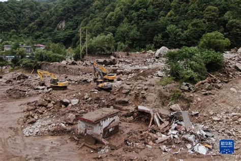 陕西省西安市长安区突发山洪泥石流 致2人死亡16人失联 新华网