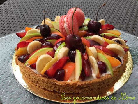 Tarte aux fruits frais Les Gourmandises de Némo