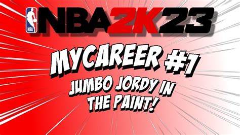 Nba K Mycareer Episode Creating Our Paint Beast Center Youtube