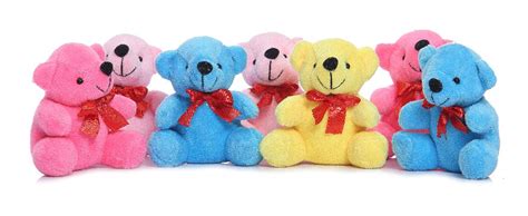 Polyester Fibre Multicolor Mini Hanging Teddy Bear, 22 Gm at Rs 89 in ...