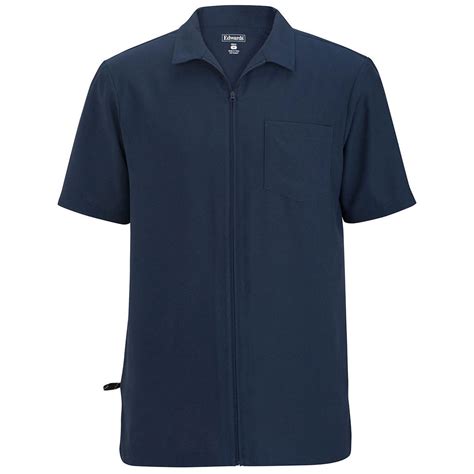 Edwards Mens Bright Navy Essential Soft Stretch Service Shirt