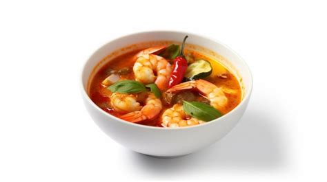 Premium Ai Image Isolated Image Of Tom Yam Kung A Spicy Thai Cuisine