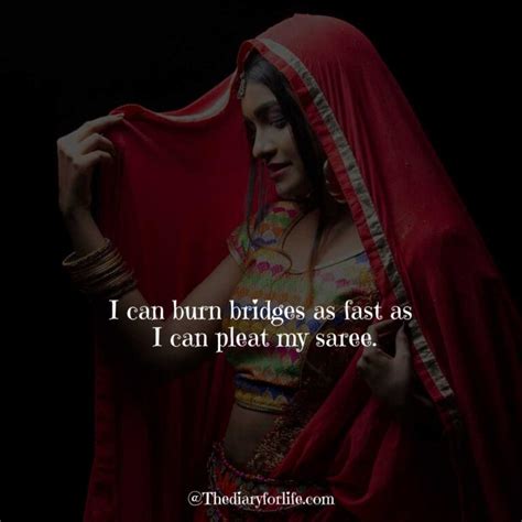 Cool Saree Quotes For Instagram