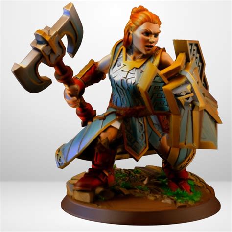 Hot Goblin ドワーフ盾乙女