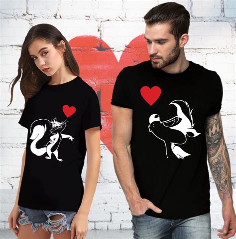 Couples Valentine T-shirt | T-shirt Loot – Customized T-shirts India ...