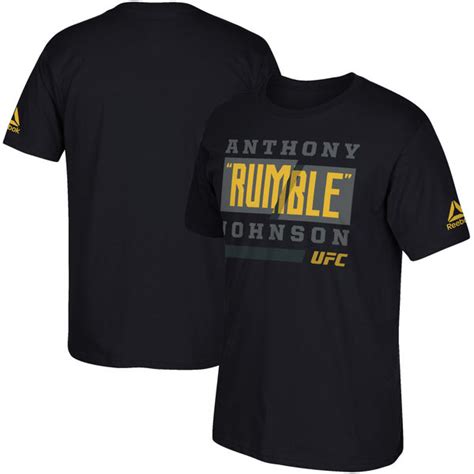 Reebok Anthony Johnson UFC 210 Rumble Shirt | FighterXFashion.com