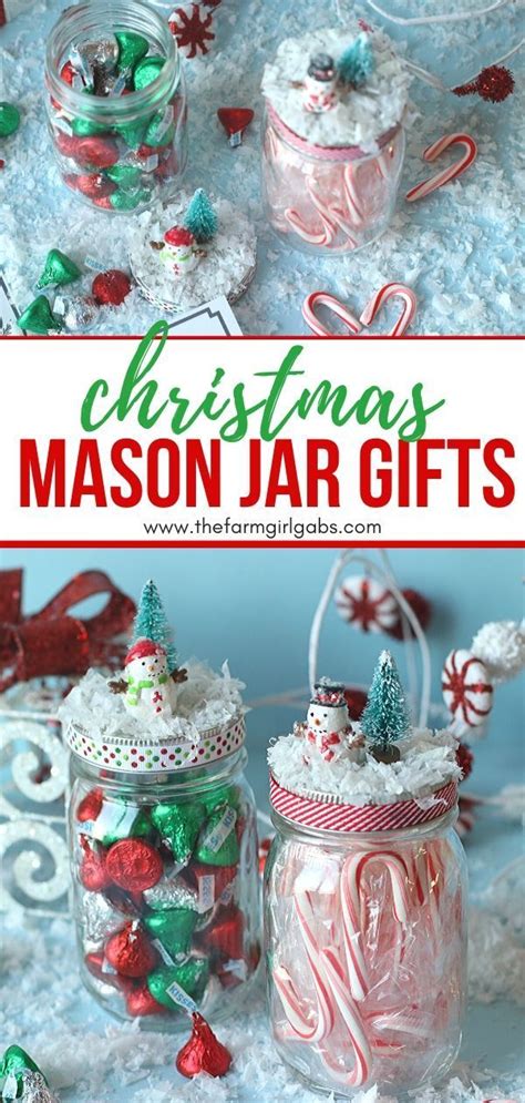 Christmas Mason Jar Gifts Mason Jar Christmas Gifts Mason Jar